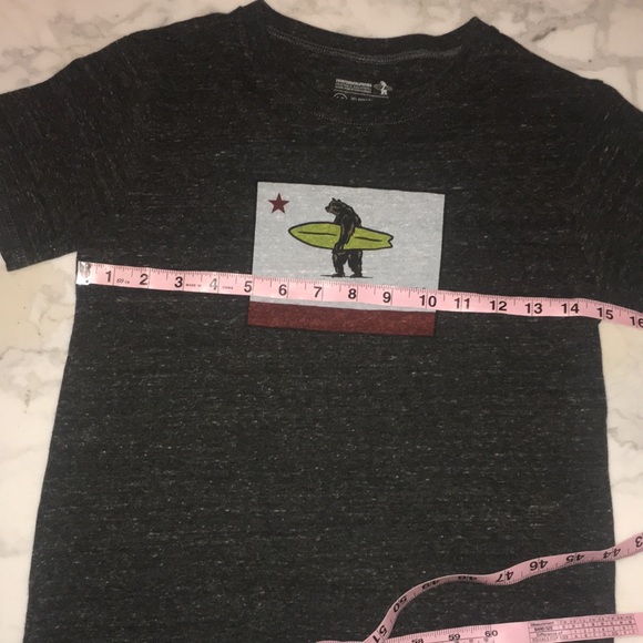 Everyday California Flag Surf Bear Tee Shirt size 8 - Picture 6 of 7